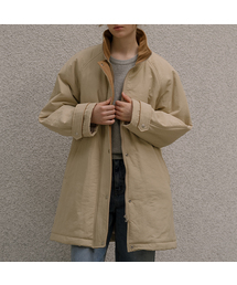 High-neck half puffer jacket [KNFW05JP05]_[2color]