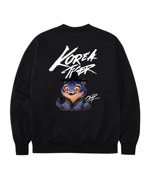 OHPxHARMONIA b-Chosun Tiger Overfit Heavy Man to Man