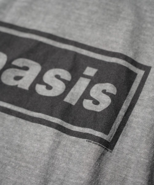 THRIFTY LOOK(スリフティールック)の「THRIFTY LOOK/スリフティールック PIGMENT"OASIS"TEE オアシス バンドTシャツ ピグメント加工(Tシャツ/カットソー・メンズ・ブラック/ブラック系その他・LARGE/X-LARGE/MEDIUM)」の7枚目の写真