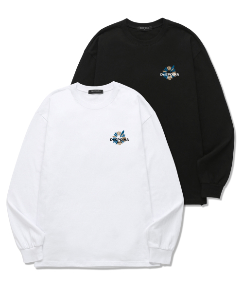OUSE（オウズ）の「スモールフラワー ロングスリーブ (DLS025) ホワイト（Tシャツ/カットソー・レディース・その他・MEDIUM/LARGE/X-LARGE/XX-LARGE/SMALL）」の3枚目の写真