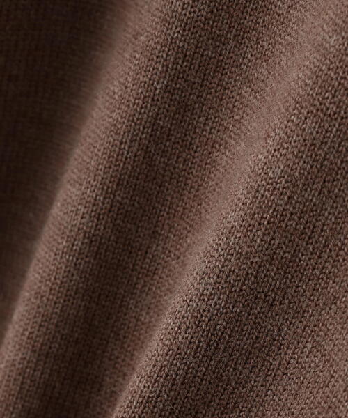 FREE'S MART（フリーズマート）の「シャツフェイクレイヤードポロカーディガンⅡ（ニット/セーター・レディース・ネイビー/ブラウン/グレー・FREE）」の5枚目の写真