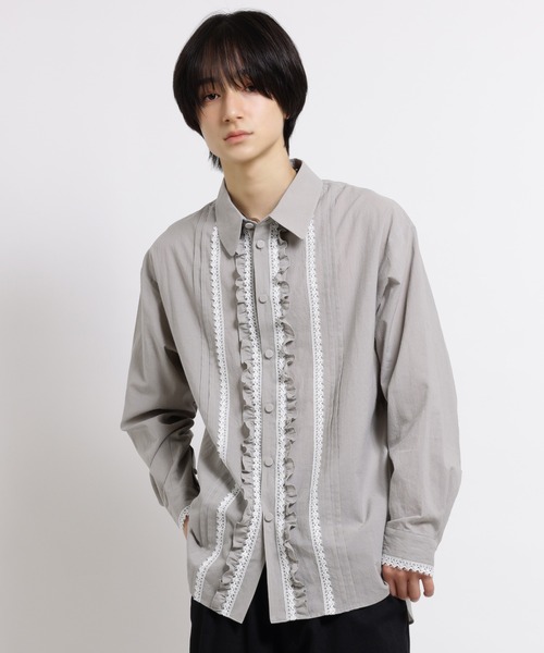 MILKBOY（ミルクボーイ）の「LACED シャツ（シャツ/ブラウス・レディース・B/A・FREE）」の2枚目の写真