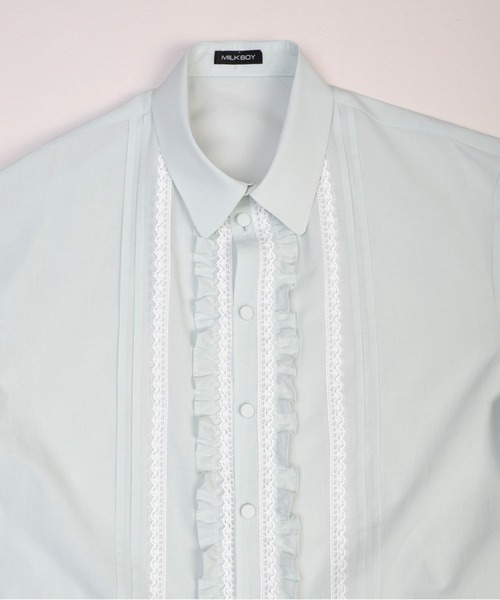 MILKBOY（ミルクボーイ）の「LACED シャツ（シャツ/ブラウス・レディース・B/A・FREE）」の15枚目の写真