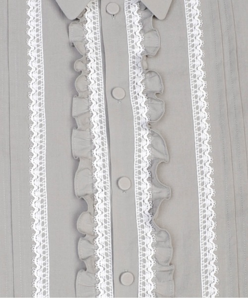 MILKBOY（ミルクボーイ）の「LACED シャツ（シャツ/ブラウス・レディース・B/A・FREE）」の11枚目の写真