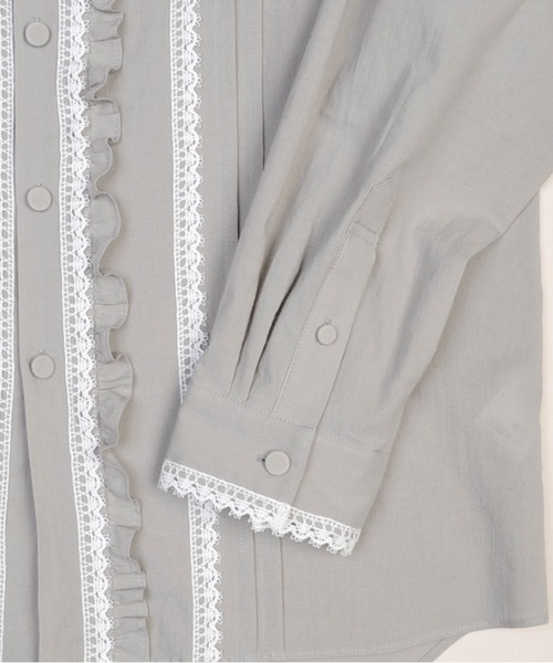 MILKBOY（ミルクボーイ）の「LACED シャツ（シャツ/ブラウス・レディース・B/A・FREE）」の10枚目の写真