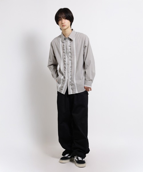 MILKBOY（ミルクボーイ）の「LACED シャツ（シャツ/ブラウス・レディース・B/A・FREE）」の4枚目の写真