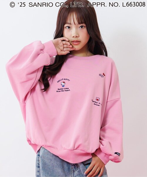 ピンクハウス　ハローキティ　トレーナー　スウェット　サンリオ　ピンク sanrio（サンリオ）の「【ハローキティ】BIGトレーナー（スウェット