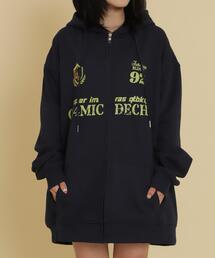 WOND（ウォンド）の「WOND/ゲームデザインビッグジップパーカー（パーカー）」