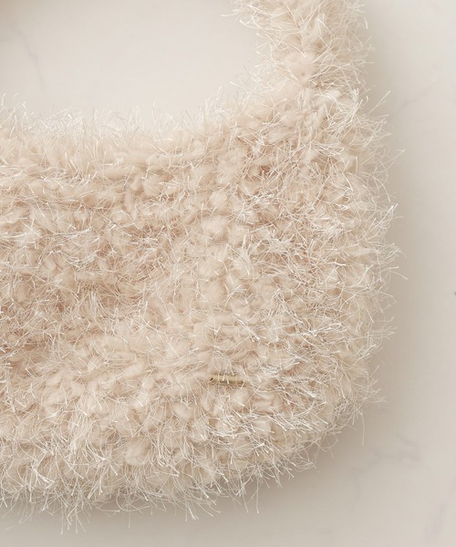 RAGEBLUE(レイジブルー)の「シャイニーフリンジバッグ(ショルダーバッグ・レディース・ブラック/ホワイト・FREE)」の6枚目の写真