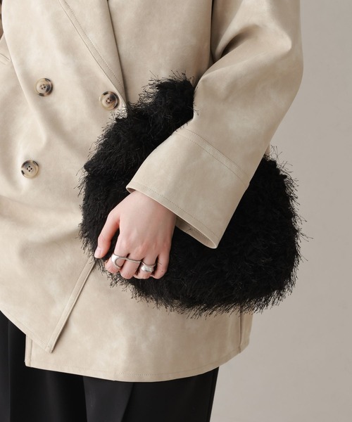 RAGEBLUE(レイジブルー)の「シャイニーフリンジバッグ(ショルダーバッグ・レディース・ブラック/ホワイト・FREE)」の13枚目の写真