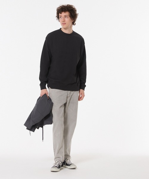 coca(coca)(コカ)の「ヘビーウエイトスウェットロンT(Tシャツ/カットソー・メンズ・ブラック/ホワイト・XL/M/L)」の3枚目の写真