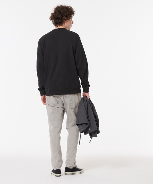 coca(coca)(コカ)の「ヘビーウエイトスウェットロンT(Tシャツ/カットソー・メンズ・ブラック/ホワイト・XL/M/L)」の5枚目の写真