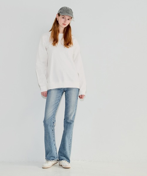 coca(coca)(コカ)の「ヘビーウエイトスウェットロンT(Tシャツ/カットソー・メンズ・ブラック/ホワイト・XL/M/L)」の9枚目の写真