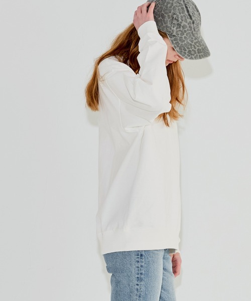 coca(coca)(コカ)の「ヘビーウエイトスウェットロンT(Tシャツ/カットソー・メンズ・ブラック/ホワイト・XL/M/L)」の10枚目の写真