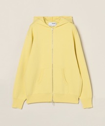 three dots（スリードッツ）の「【unisex】パワースムースニット ジップアップ（パーカー）」