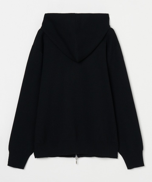 three dots(スリードッツ)の「【unisex】パワーニット ジップアップ(パーカー・レディース・ホワイト/ブラック/グレー系その他/イエロー系その他・SMALL/MEDIUM/XS)」の5枚目の写真
