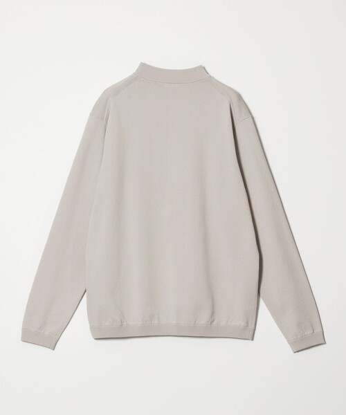 BEAUTY&YOUTH UNITED ARROWS（ビューティーアンドユースユナイテッドアローズ）の「【WEB限定 WARDROBE SMART】KOUKIN ハイゲージ ニット モックネック【抗菌・防臭】（ニット/セーター・メンズ・ホワイト/ライトグレー/ダークグレー/ブラック・S/M/L/XL）」の9枚目の写真