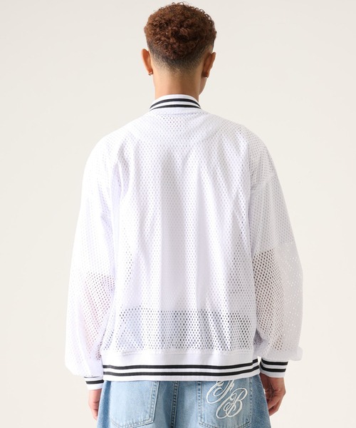 FUBU( フブ)の「FUBU フブ ブランド Mesh Jacket / メッシュジャケット(ブルゾン・メンズ・ホワイト/ブラック・M/L/XL/XXL)」の10枚目の写真