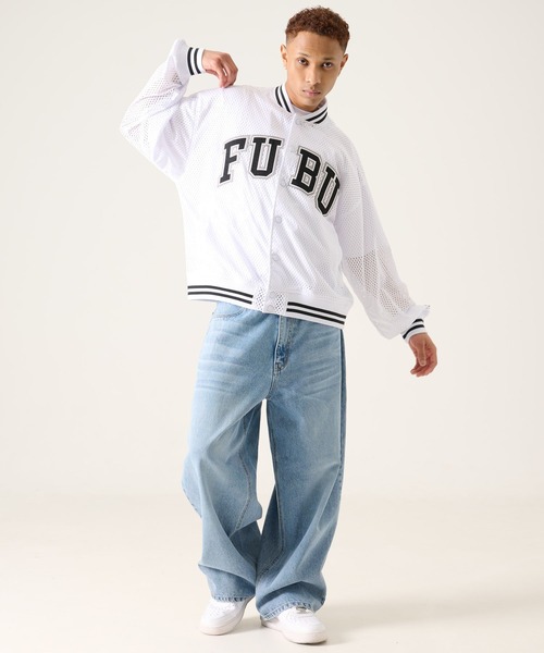 FUBU( フブ)の「FUBU フブ ブランド Mesh Jacket / メッシュジャケット(ブルゾン・メンズ・ホワイト/ブラック・M/L/XL/XXL)」の11枚目の写真