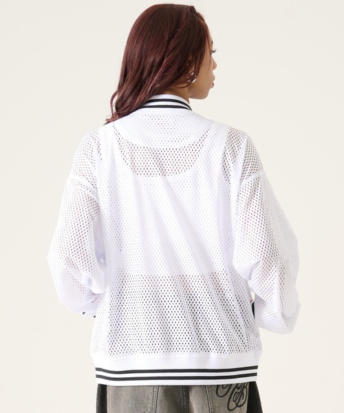 FUBU( フブ)の「FUBU フブ ブランド Mesh Jacket / メッシュジャケット(ブルゾン・メンズ・ホワイト/ブラック・M/L/XL/XXL)」の13枚目の写真