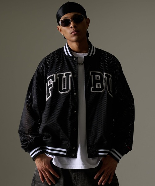 FUBU( フブ)の「FUBU フブ ブランド Mesh Jacket / メッシュジャケット(ブルゾン・メンズ・ホワイト/ブラック・M/L/XL/XXL)」の15枚目の写真