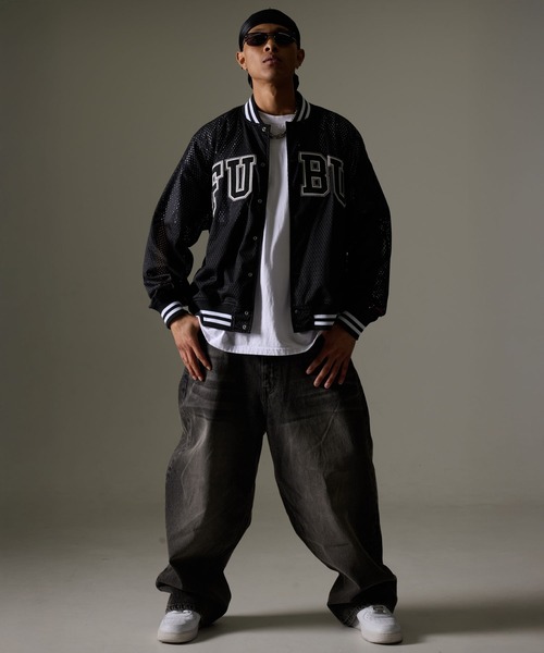 FUBU( フブ)の「FUBU フブ ブランド Mesh Jacket / メッシュジャケット(ブルゾン・メンズ・ホワイト/ブラック・M/L/XL/XXL)」の16枚目の写真