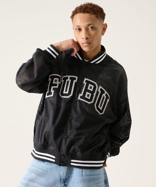 FUBU( フブ)の「FUBU フブ ブランド Mesh Jacket / メッシュジャケット(ブルゾン・メンズ・ホワイト/ブラック・M/L/XL/XXL)」の17枚目の写真