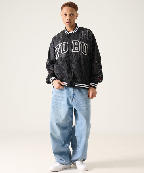 FUBU( フブ)の「FUBU フブ ブランド Mesh Jacket / メッシュジャケット(ブルゾン・メンズ・ホワイト/ブラック・M/L/XL/XXL)」の21枚目の写真