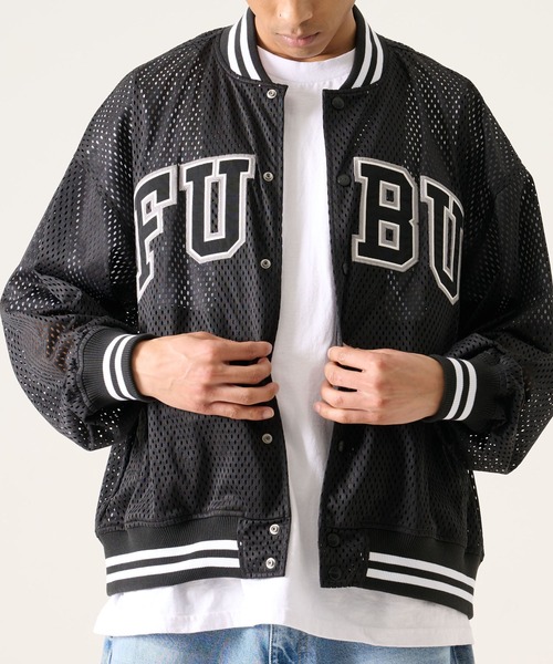 FUBU( フブ)の「FUBU フブ ブランド Mesh Jacket / メッシュジャケット(ブルゾン・メンズ・ホワイト/ブラック・M/L/XL/XXL)」の18枚目の写真