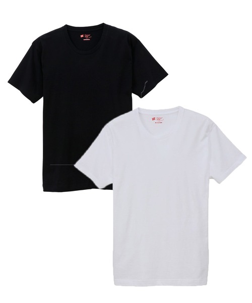 HANES(ヘインズ)の「【HANES/ヘインズ】2P JAPAN FIT クルーネックTシャツ(Tシャツ/カットソー・メンズ・その他・S/M/L/XL)」の1枚目の写真