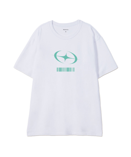 MAKEITTO（メイキット）の「[FLASH BARCODE] CREW NECK TEE_WHITE（Tシャツ/カットソー・メンズ・その他・MEDIUM/LARGE/X-LARGE/XX-LARGE）」の2枚目の写真