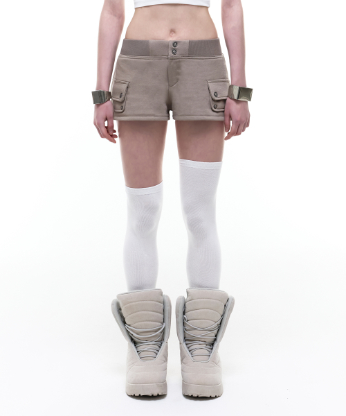 Op. 08 BOO MICRO CARGO PANTS BEIGE