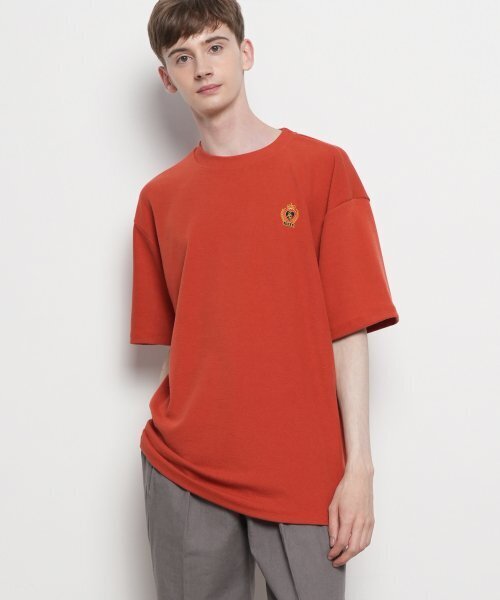 THE-ABON（エイボン）の「メンズサマーコクタージニットラウンド半袖Tシャツグレー（ニット/セーター・メンズ・グレー・M/L）」の6枚目の写真
