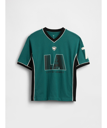 GAP（ギャップ）の「オーバーサイズ ジャージーTシャツ (キッズ)（Tシャツ/カットソー）」
