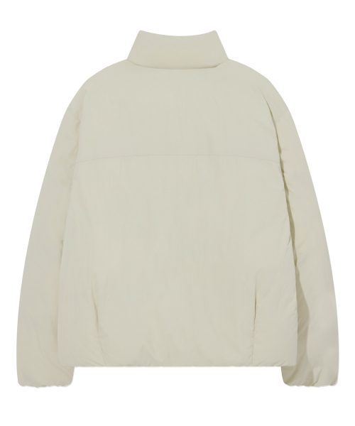 COVERNAT（カバーナット）の「ノンキルティングショートパファー Ecru（ダウンジャケット/コート・レディース・その他・S/M/L/XL/XS/XXL）」の3枚目の写真