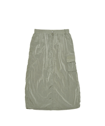 MAVENMUSE（メイヴン ミューズ）の「リボンストリングバンディングカーゴスカート FR_KK (MBYSCF811KKFR)（スカート）」