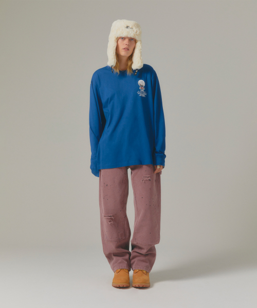 LMCの「SNOW GLOBE LONG SLV TEE dark blue(Tシャツ/カットソー・レディース・その他・S/M/L/XL)」の2枚目の写真