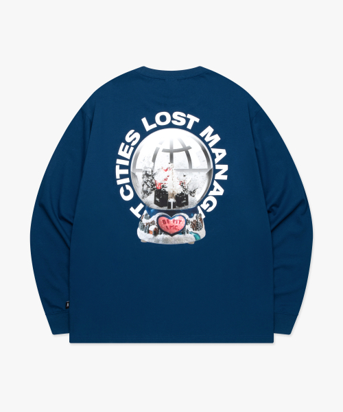 LMCの「SNOW GLOBE LONG SLV TEE dark blue(Tシャツ/カットソー・レディース・その他・S/M/L/XL)」の5枚目の写真