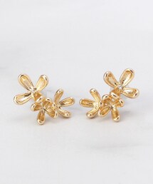 ブルーミングミニフラワーピアス