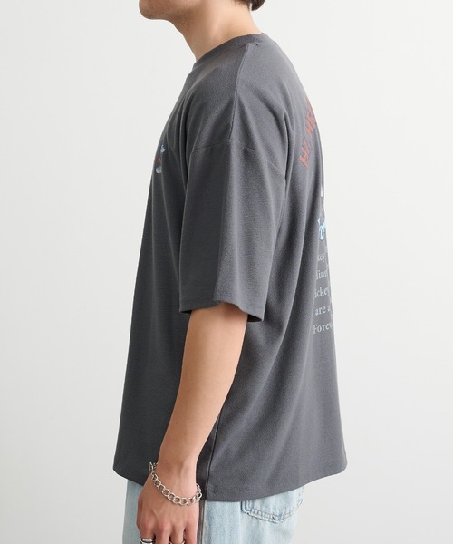Disney(ディズニー)の「【Disney】ミッキー&ミニー プリントTシャツ 吸汗速乾/イージーケア COOLMAX 6277-6804 MNY(Tシャツ/カットソー・メンズ・ベージュ/ブラック・L/2L/M)」の16枚目の写真