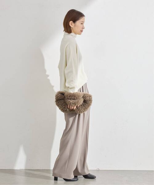 IENA(イエナ)の「《追加5》Fineニュージーウール ニュアンス Vプルオーバー(ニット/セーター・レディース・スカイブルー/ホワイト・FREE)」の21枚目の写真