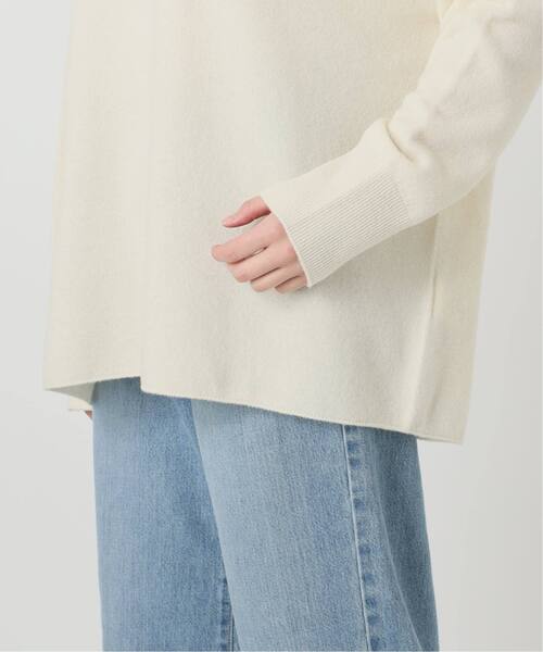 IENA(イエナ)の「《追加5》Fineニュージーウール ニュアンス Vプルオーバー(ニット/セーター・レディース・スカイブルー/ホワイト・FREE)」の15枚目の写真