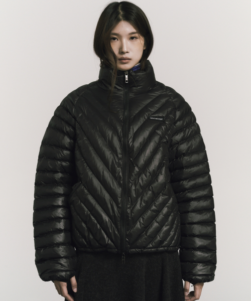 NICK&NICOLE(ニックアンドニコール)の「NICOLE LIGHT WEIGHT PADDING_BLACK(ダウンジャケット/コート・レディース・その他・MEDIUM/LARGE)」の1枚目の写真