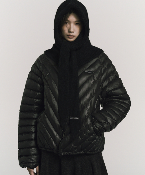 NICK&NICOLE(ニックアンドニコール)の「NICOLE LIGHT WEIGHT PADDING_BLACK(ダウンジャケット/コート・レディース・その他・MEDIUM/LARGE)」の3枚目の写真