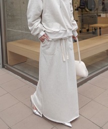 CORNERS | スウェットタイトロングスカート【セットアップ可能】(スカート)