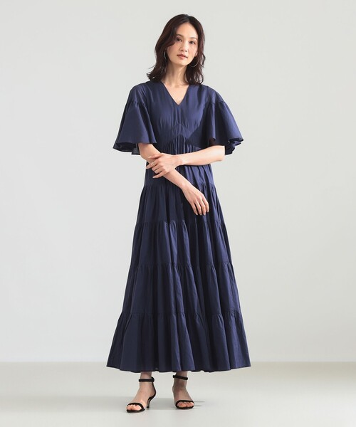 Demi-Luxe BEAMS(デミルクス ビームス)の「MARIHA / 春の夢のワンピース ソリッド(ワンピース・レディース・ブラウン系その他2/インディゴブルー・36S/38)」の6枚目の写真