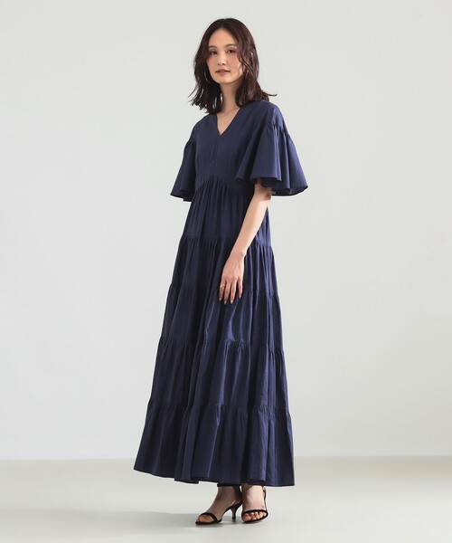 Demi-Luxe BEAMS(デミルクス ビームス)の「MARIHA / 春の夢のワンピース ソリッド(ワンピース・レディース・ブラウン系その他2/インディゴブルー・36S/38)」の8枚目の写真