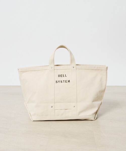 ABAHOUSE(アバハウス)の「【BELL SYSTEM / ベルシステム】Canvas Tool Bag / キャンバスツールバッグ/ ユニセックス/Mショート(トートバッグ・メンズ・アイボリー・フリー)」の9枚目の写真