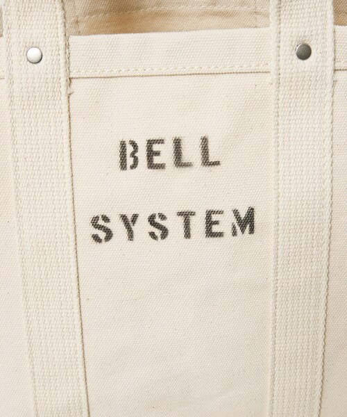 ABAHOUSE(アバハウス)の「【BELL SYSTEM / ベルシステム】Canvas Tool Bag / キャンバスツールバッグ/ ユニセックス/Mショート(トートバッグ・メンズ・アイボリー・フリー)」の6枚目の写真