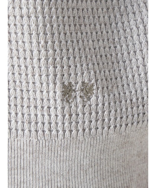 McGREGOR（マックレガー）の「ハーフジップメランジニット（ニット/セーター・メンズ・サンドグレー/ブルー系その他・M/L）」の5枚目の写真